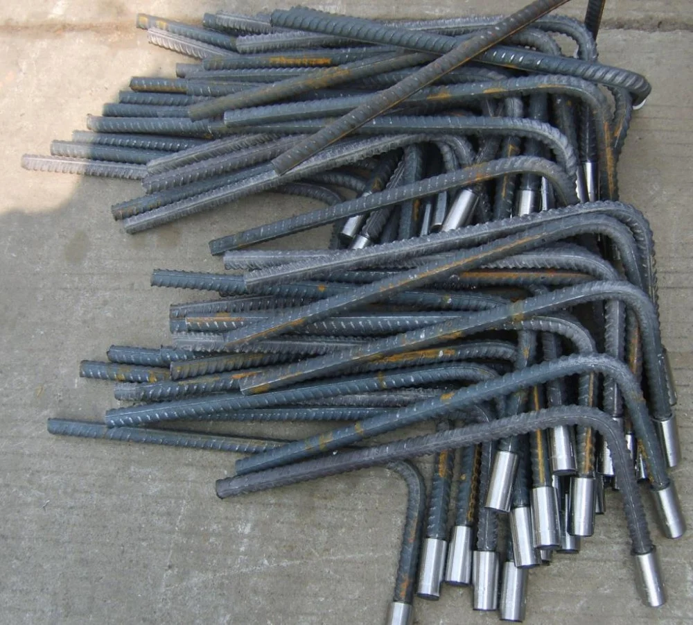 Steel Screw Thread Rebar Coupler Metal Building Materials Rebar Upset Forging Coupler