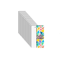 Cheap Wood Bookmarks Custom Sublimation Bookmarks Blank with Tassels