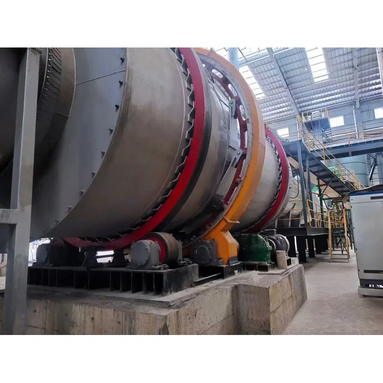 Three Cylinder Rdf Drying Gypsum Rotary Dryer Price