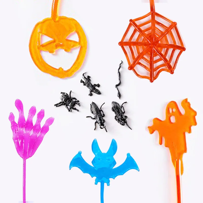 Soft Sticky Hands Toy Halloween Party Decoration Stress Relief Toys For Kids Adult
