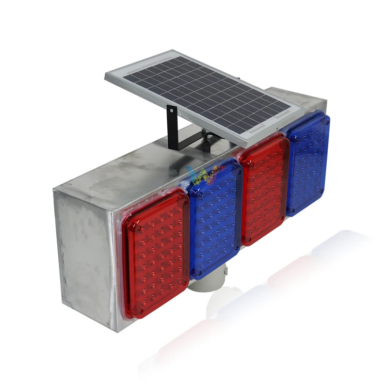 
Vietnam Market Good Seller Solar Powered Road Safety Blinker Strobe Flashing Warning Light 