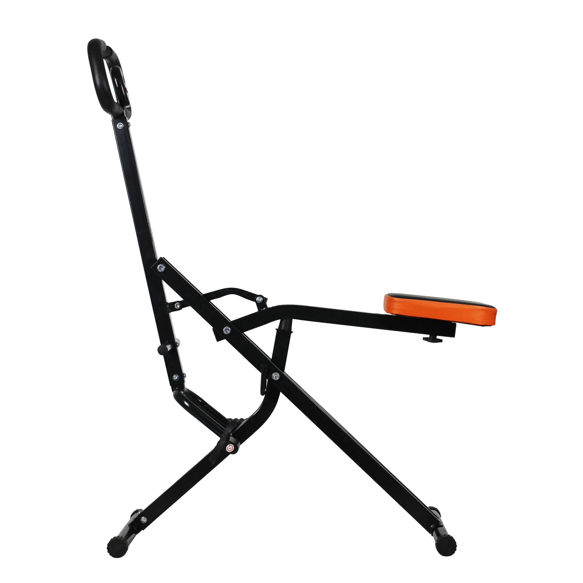 Foldable Home Use Full Stretching Horse Riding Machine with 12 gears Hydraulic Cylinder LED Display Fitness Equipment