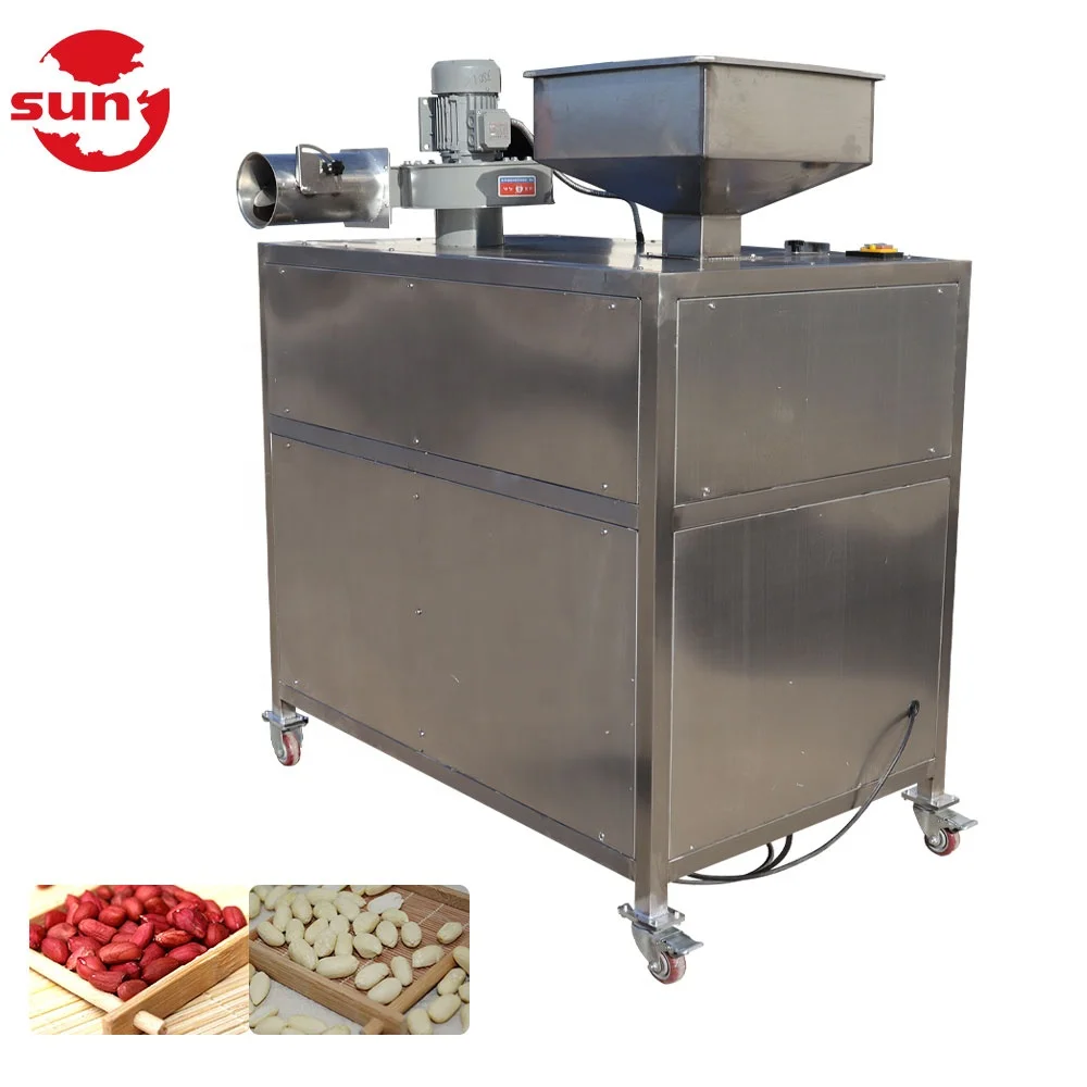 Professional Manufacturer Durable Popular Spiral Type Cashew Peeling Machine