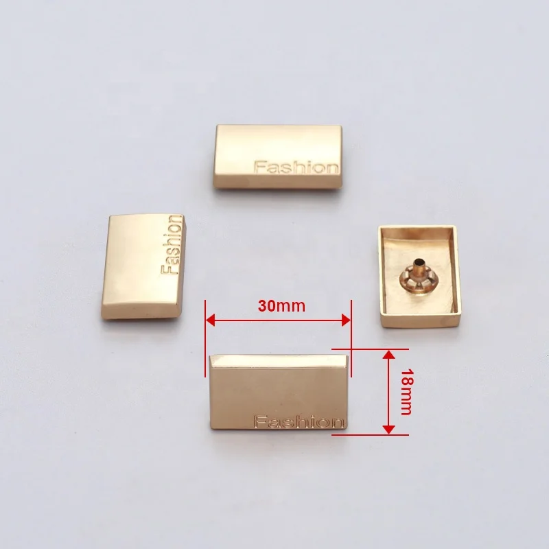 Заводское Новое поступление индивидуальный дизайн цинковый сплав металл четыре части пресс s кнопка-гвоздик для куртки