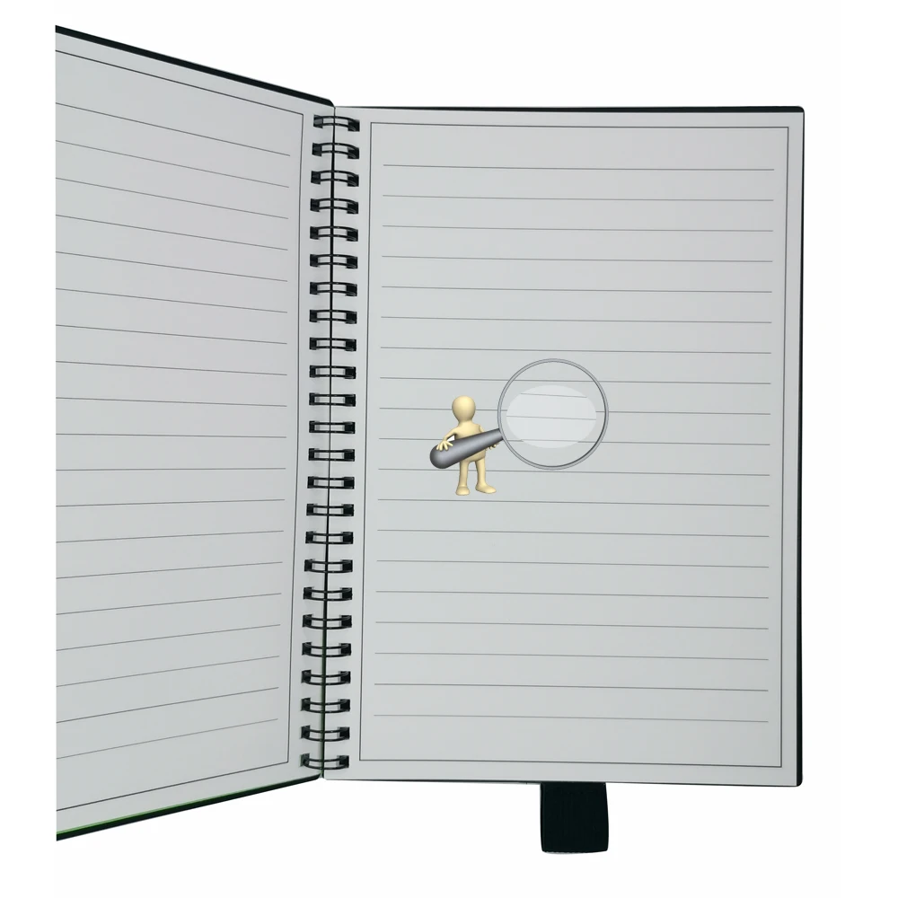 High Quality A5 Size PP Cover Reusable Smart Notebook Spiral Binding  Erasable Rocketbook Notebook with Cam Scanner