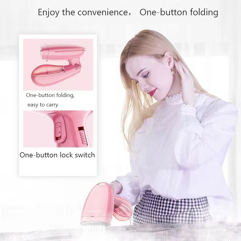 Steam Iron For Clothes 1500W Garment steamer Handheld Ironing Machine Portable Home Small Mini Steam Iron Home Appliance Travel