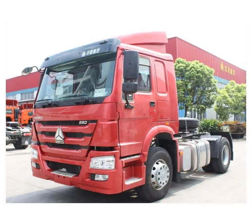 HOWO TX 4X2 Manual Tractor 6x4 Drive Wheel Left Steering Air Suspension Euro 6 Head Truck Transportation Dangerous Goods