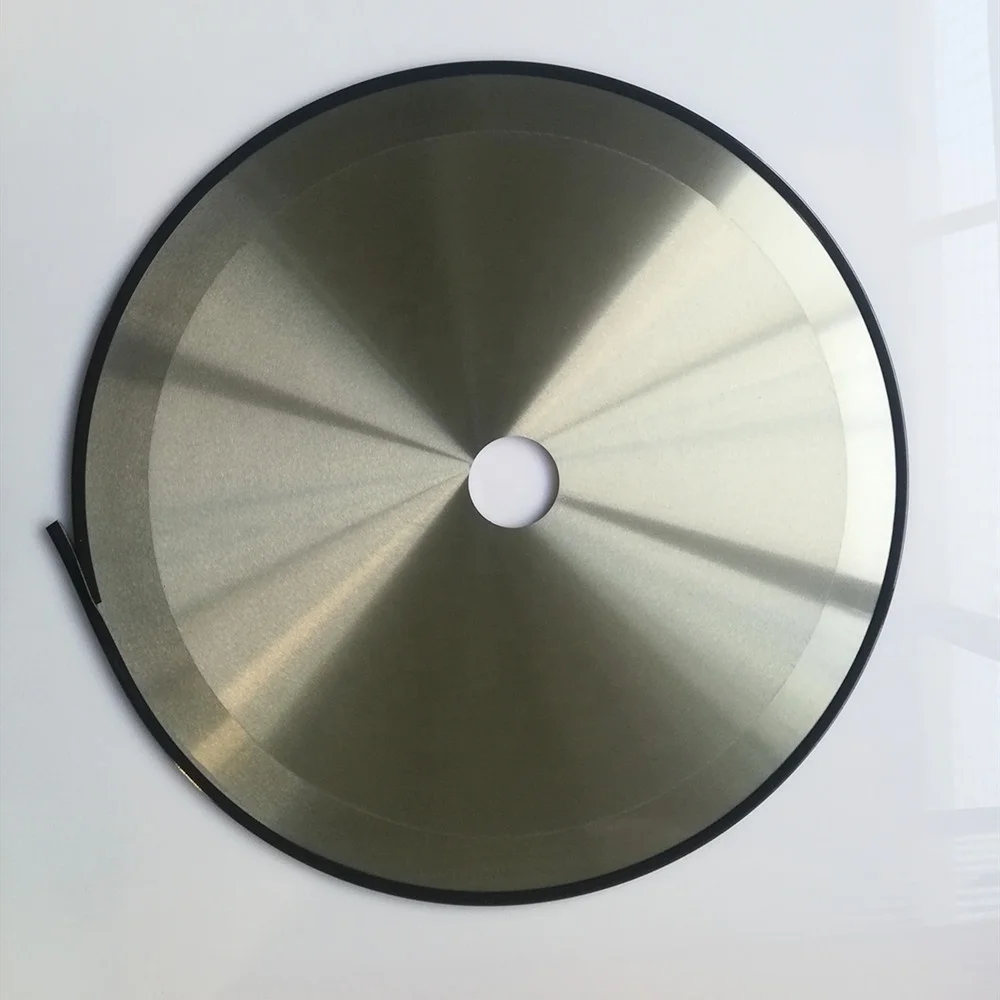 Custom High Efficiency Textile Industry Slitting Knives Tungsten Carbide Slitting Fabric Round Blade