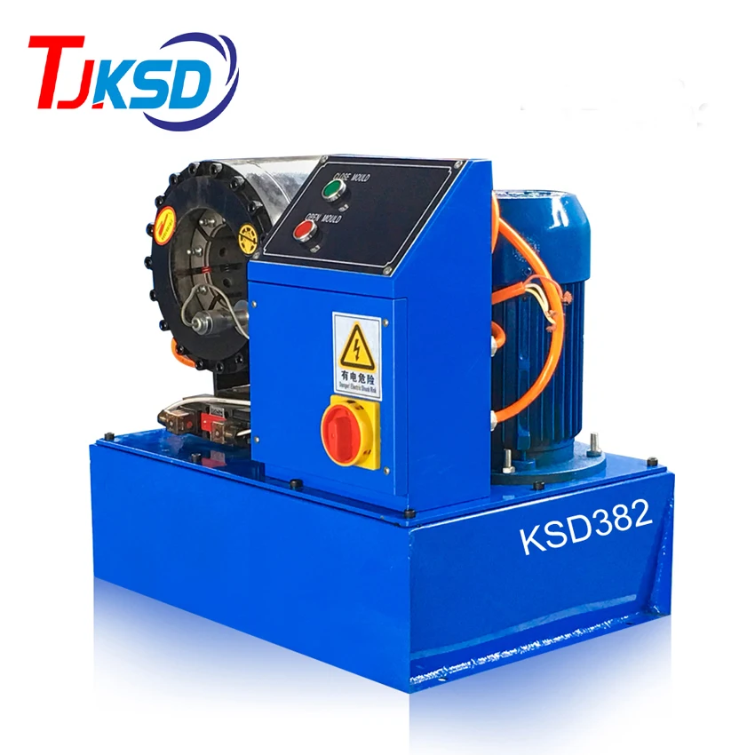 Air suspension crimper 1.5inch 2' 4sh CE 38mm quick change tool hydraulic crimping machine tube