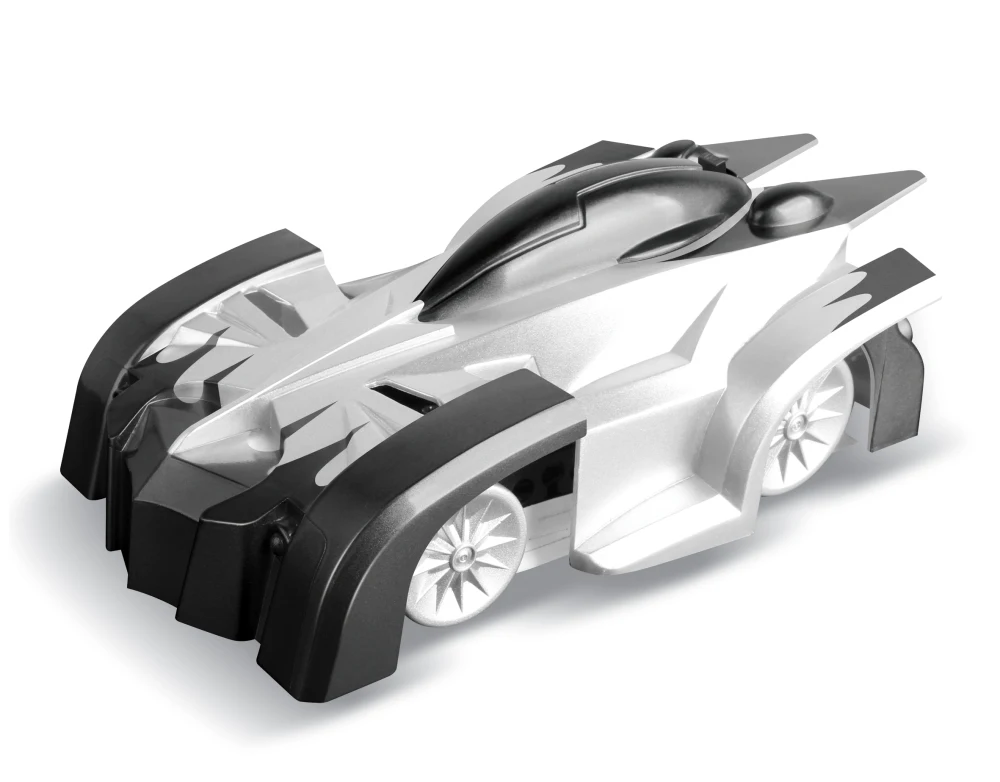 Wall Ground Remote Control Stunt Car with Light 3 Color 4 Channel Flexible Climbing on Glass Electric Battery Customized Logo