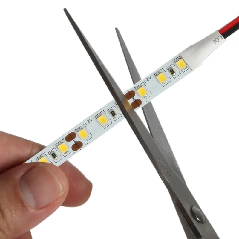 Оптовая продажа 120D Светодиодная лента 2835 Smd 8 мм 12 В автомобильное ТВ гибкая светодиодная для сенсорного переключателя