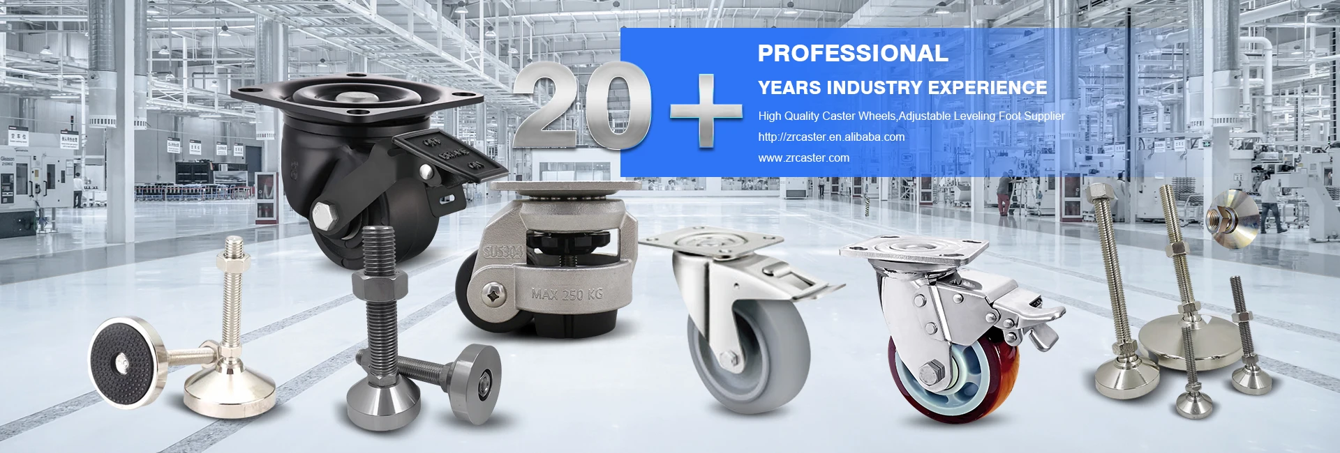 3 4 5Inch Industry Trolley Swivel Plate Stainless Steel 304 TPR Tread Caster Wheels