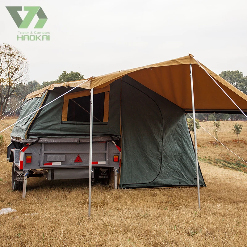 Factory Direct Sale Outdoor Off-Road Popup Camper Truck For Travel