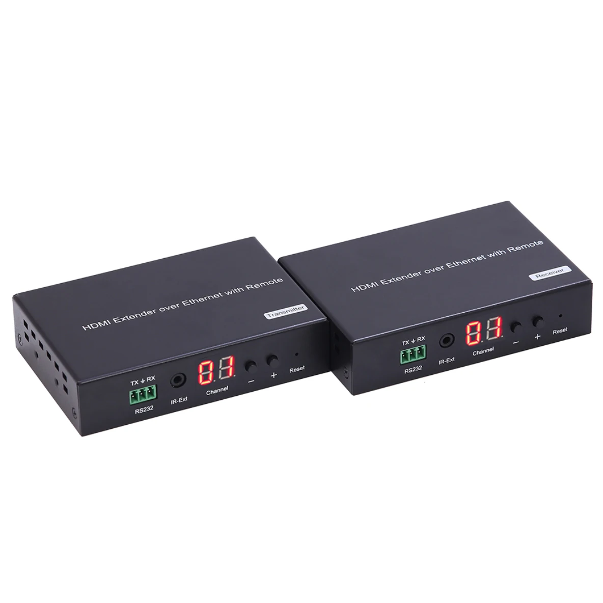 Hot Sale 120m HDMI POE Extender Over IP, Support LPCM Audio Format, Wide-band IR Control