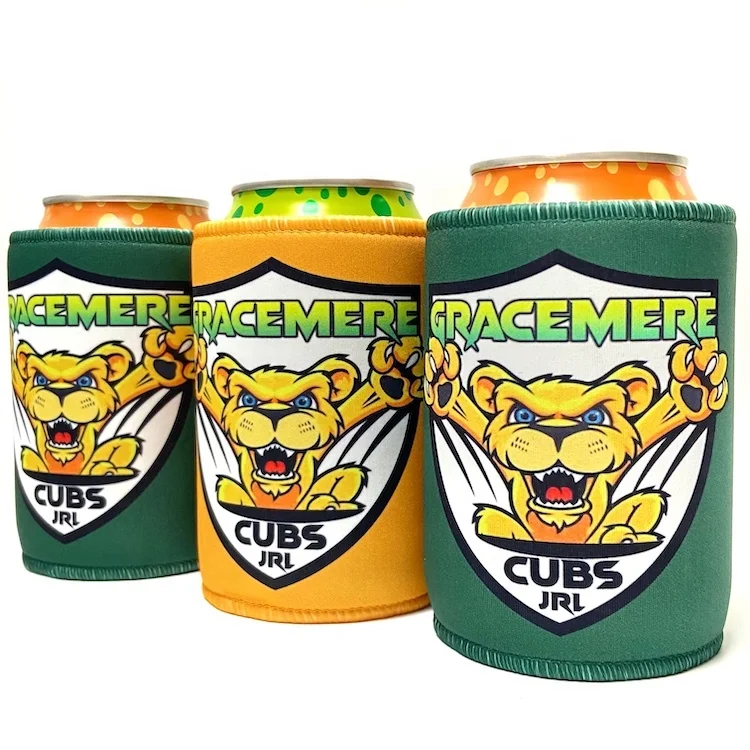 Coozies With Logo Stubby Holders for 330ml Cans Custom Printing Logo 12Oz Stubby Holder Neoprene 5MM Neoprene Stubby Holder