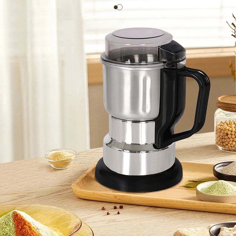 Home Portable Professional Automatic Small Stainless Steel Electric Mini Grain Spice Mill Bean Coffee Grinders Machine For Sale