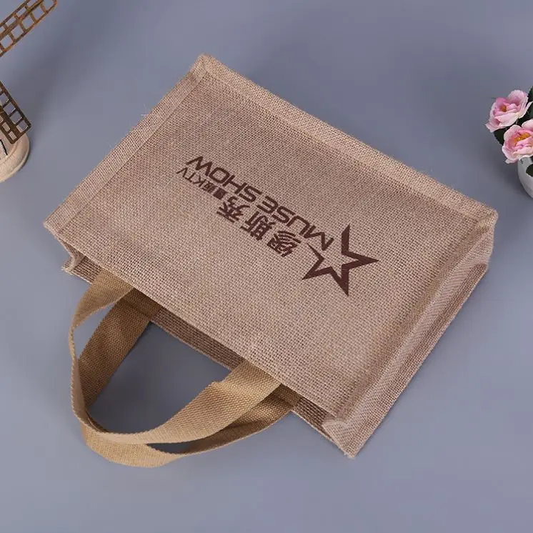 Lank DIY Craft Pouches For Travel Small Carry Bag  Shopping Jute