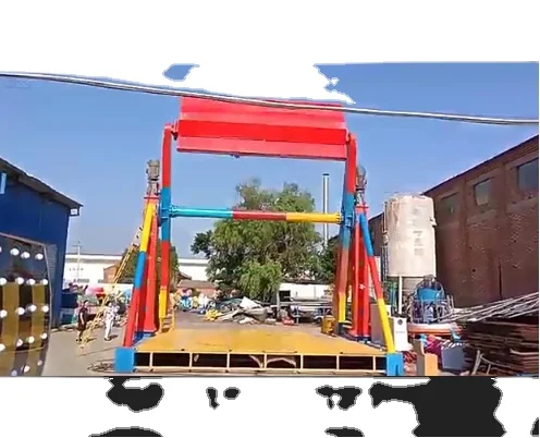 Cheap Price Outdoor Playground Top Spin Ride Animatronic Model Popular Amusement Park Attractions for Sale