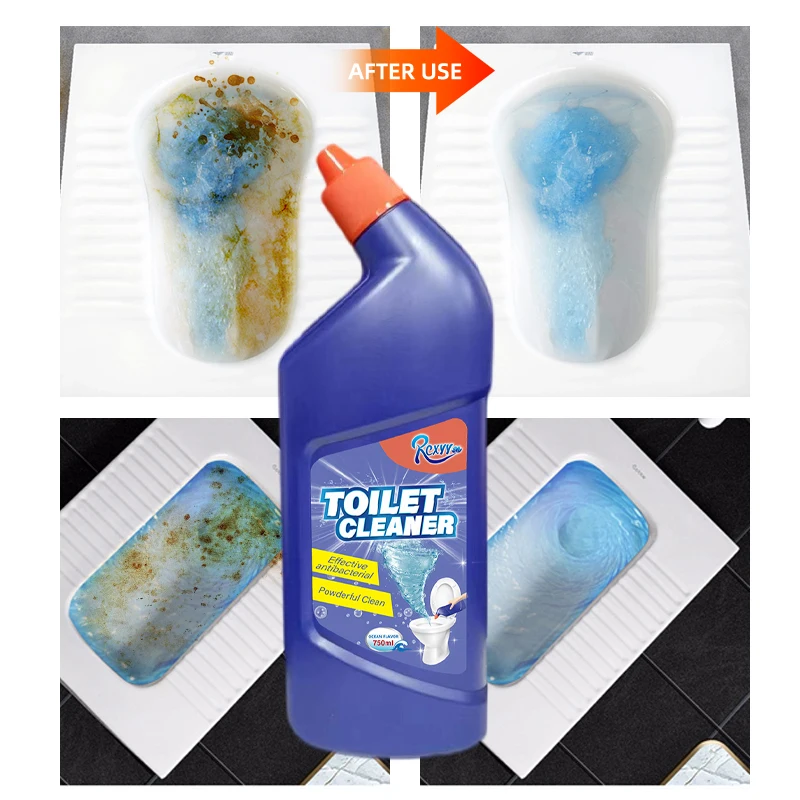 best sell bulk 750ml msds chemical formula green acidic ceramic liquid toilet bowl cleaner detergent with fragrance