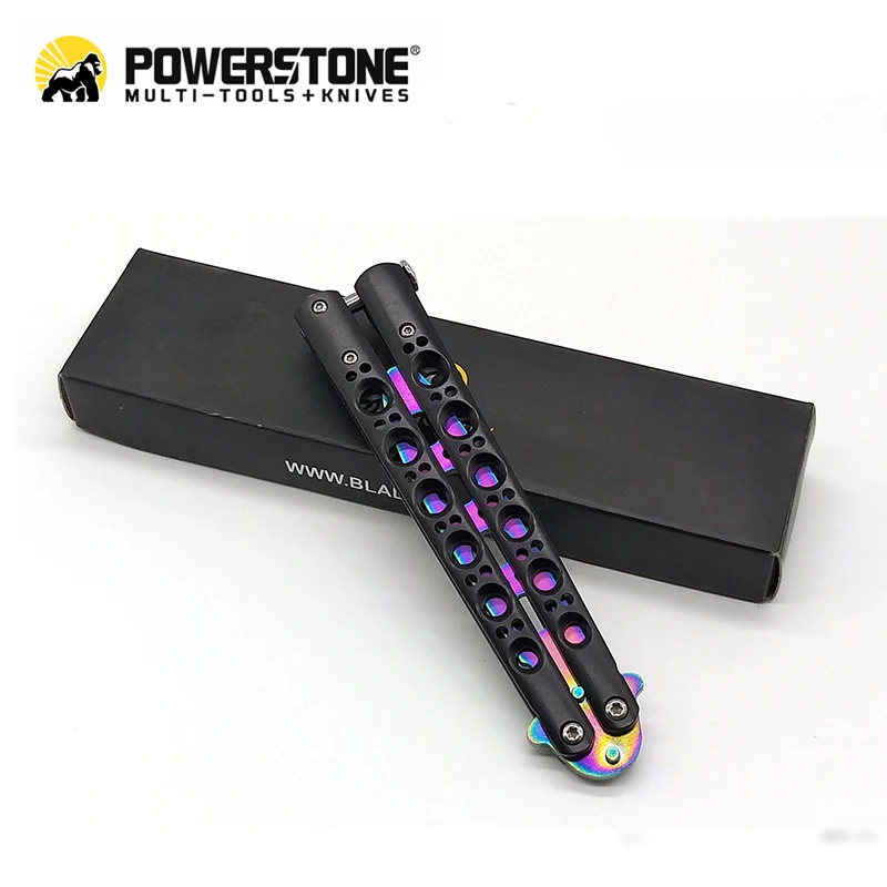 Высокое качество, цена по прейскуранту завода-изготовителя cs go бабочка тренер ножи черное покрытие Кливер песню, складной нож для выживания