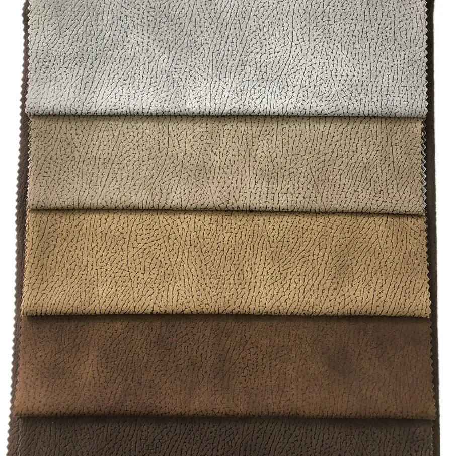 High quality wholesale custom 100% polyester waterproof holland printed velvet flock fabric of sofa