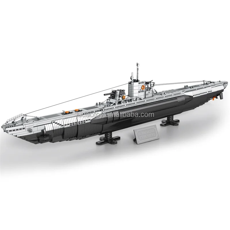 NEW Reobrix 33050 U-boat DIY model Block kits assembly educational toy 3d MOC puzzle Building Block toy Christmas Birthday Gift