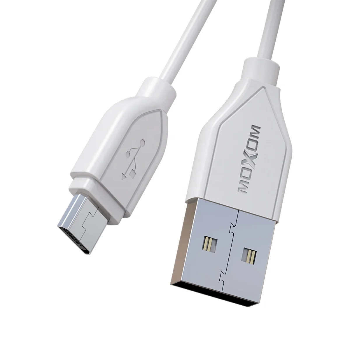 1.2M Phone Charger Cable 2.4A Micro USB Data Cable MOXOM CC06 High Quality Phone Cables For Samsung