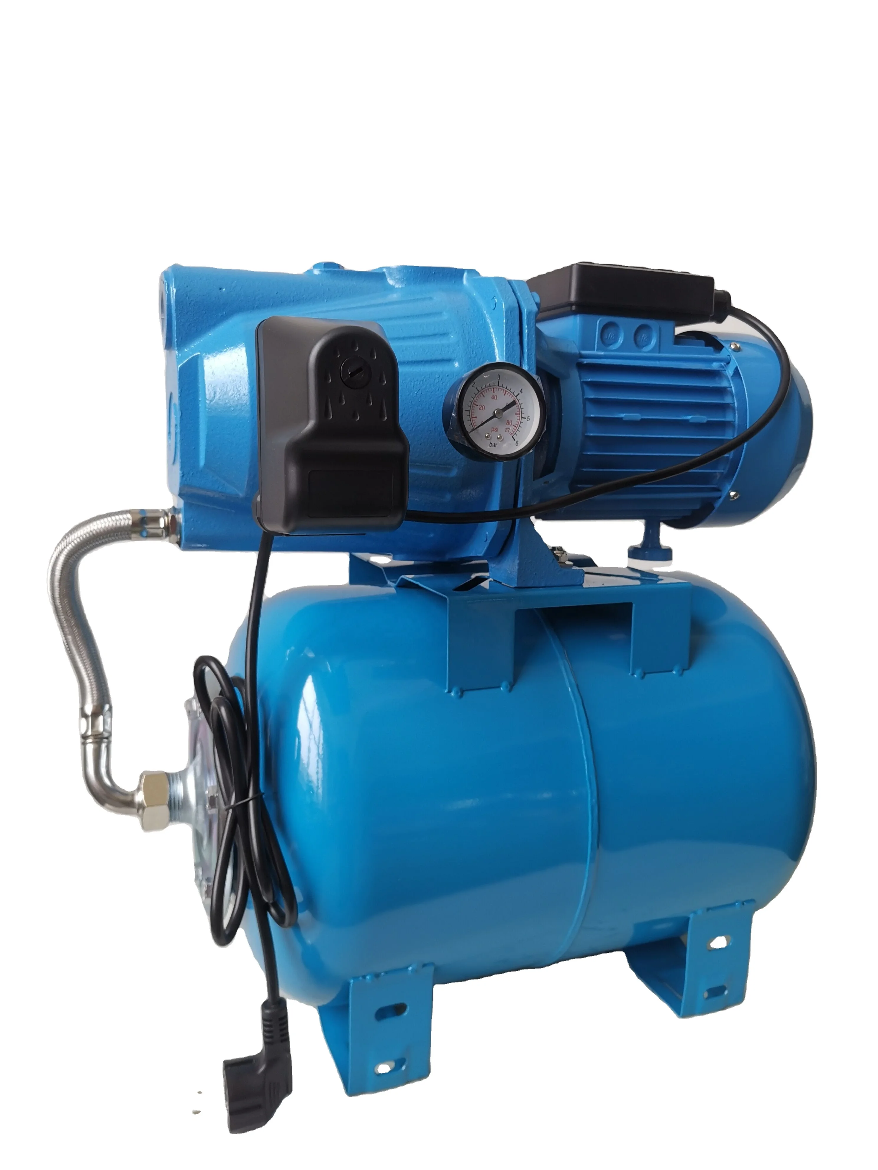 Economical Water Pumping Machine Mini Jet Pump Water Pressure Booster Pump Turkey With 24l Tank