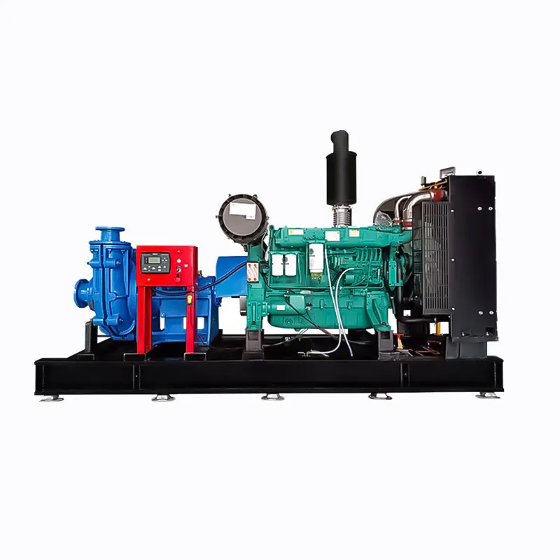2 6 inch mine dredging head gold size coal silt sand tins small mining Intelligent carbon horizontal diesel slurry pump