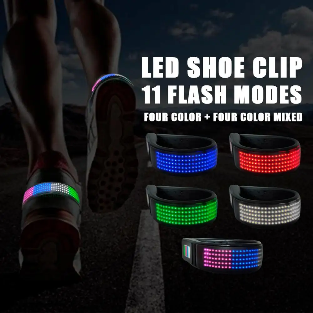 Flashing New Wholesales LED Shoes Clip Light For Promotion Gift Or Outdoor Activities Events