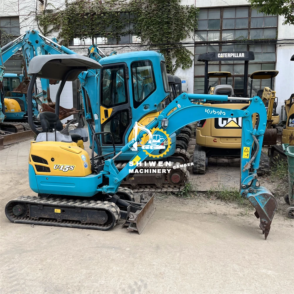 High quality crawler digging machine mini kubota U15 excavator,  U17 U25 U15-3 U15-3S U20-3S U30-3S earth-moving machinery
