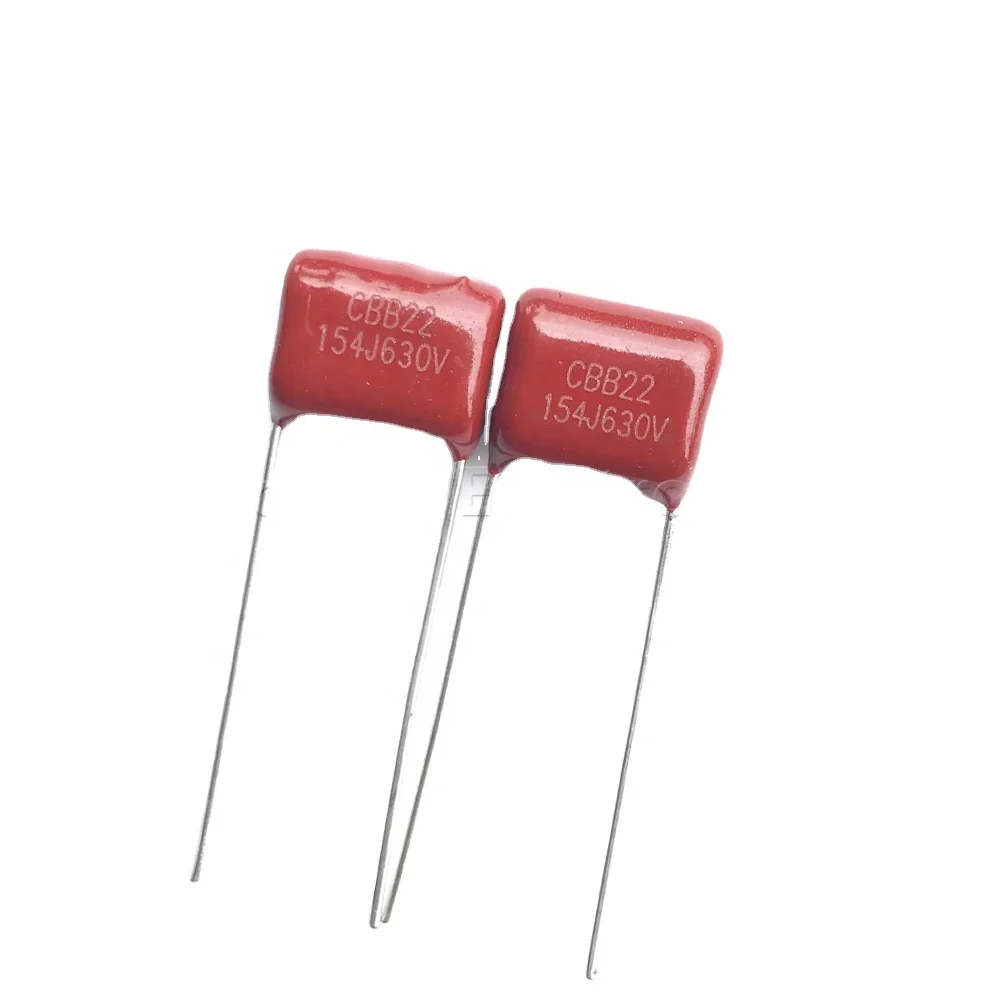 WGZX электрические компоненты полипропиленовая пленка конденсатор 0,15 uF 630V P = 15 мм CBB22 154JV металл