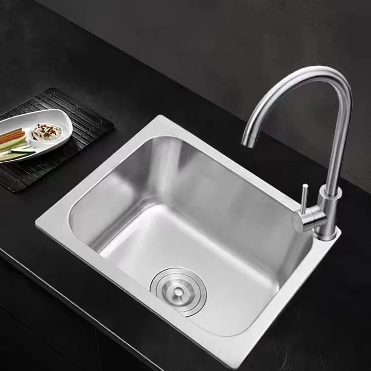 Ovs Cupc Hot Sale Single Bowl 304 Stainless Steel Kitchen Sink