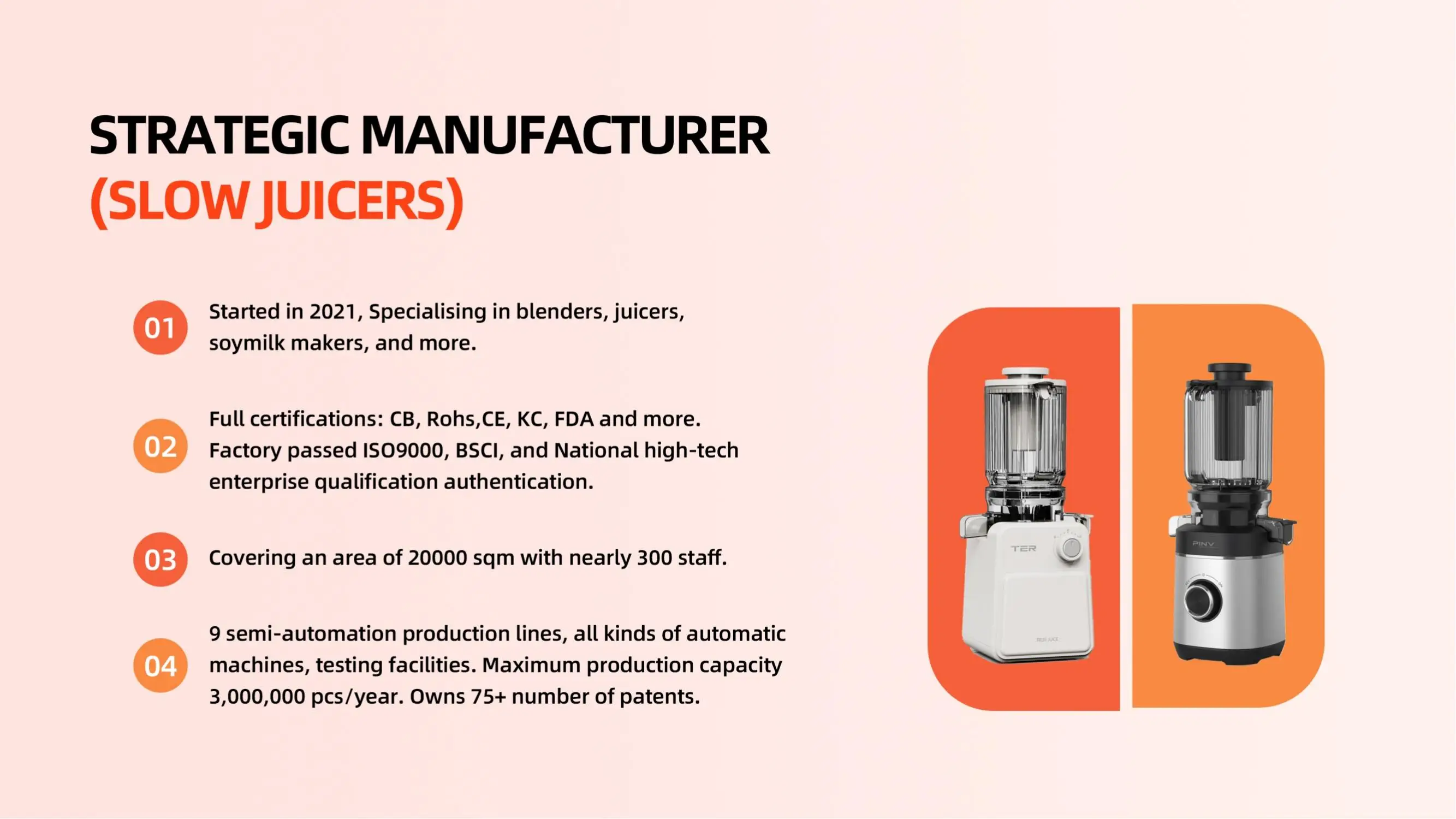 Big Mouth Cold Press Commercial Orange Fruit Machine Electric Household Vegetable Juice Multifunctional Slow Juicer