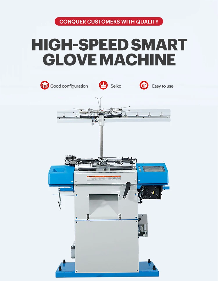  Cheap price automatic knitting working gloves making machine for