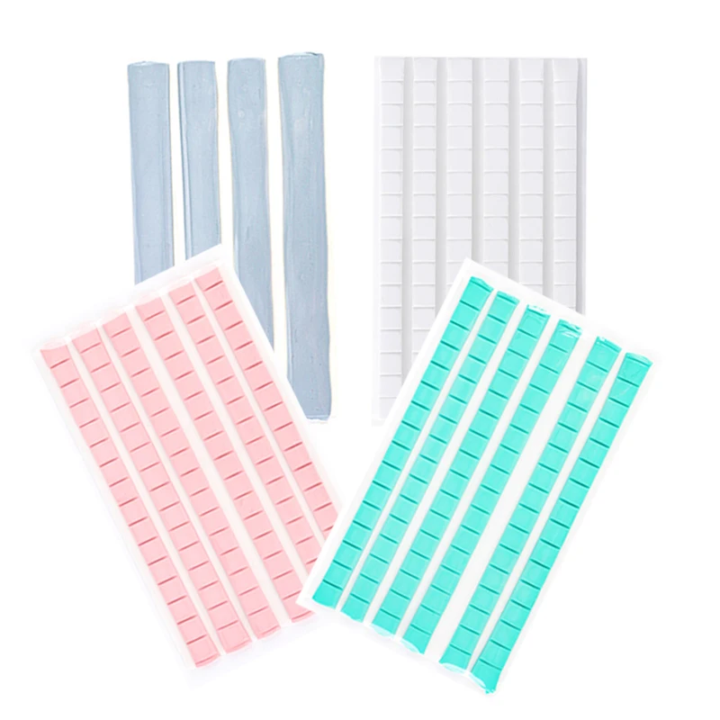 High Quality Holder Removable Mounting Board Diy Putty Manicure Clay Reusable Display Tips Glue Nail Art Adhesive Plasticine