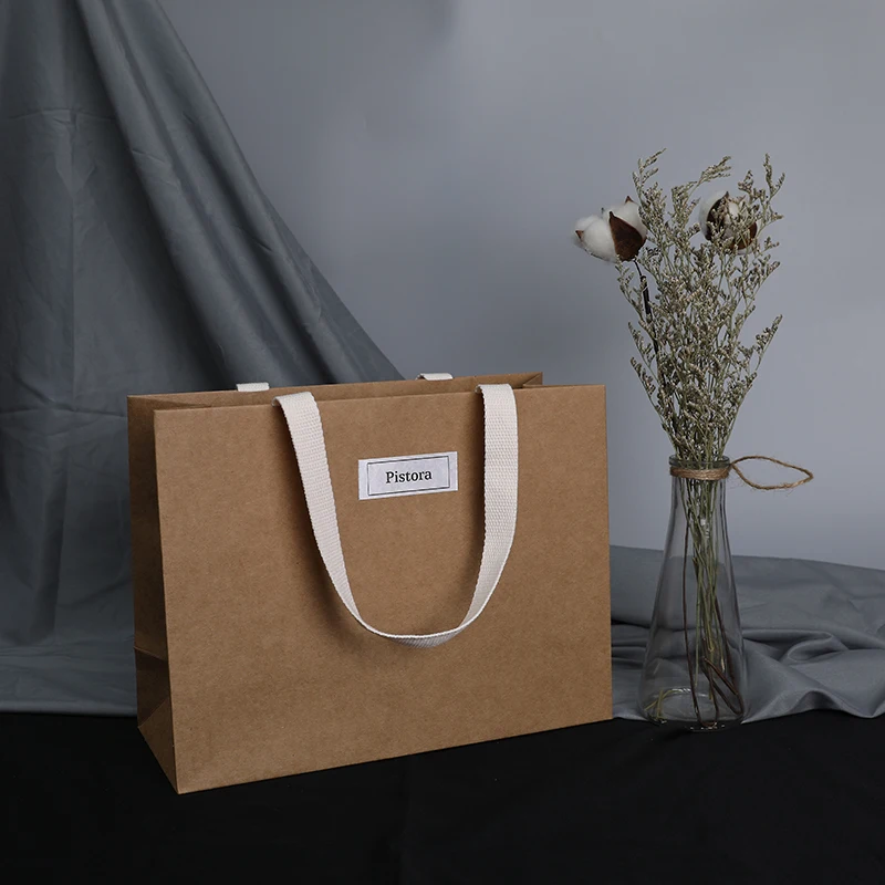 Wholesale sac papier luxe party gift bags paper custom printed on glossy paper bag