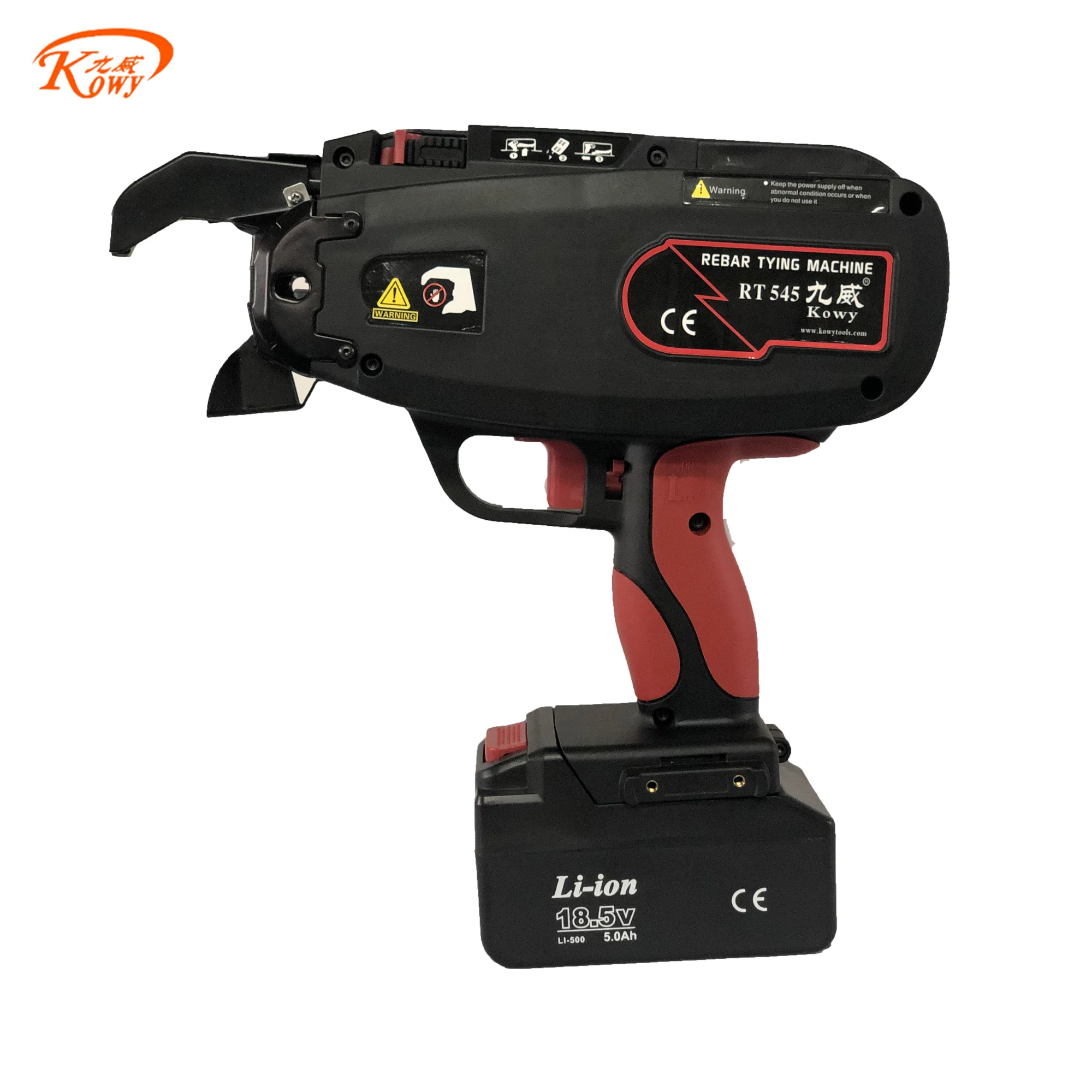 
 2019 Новое поступление, 18,5 в, 5500 галстуков, арматурный ярус с дисплеем, простая в использовании машина для подвязки арматуры RT545  