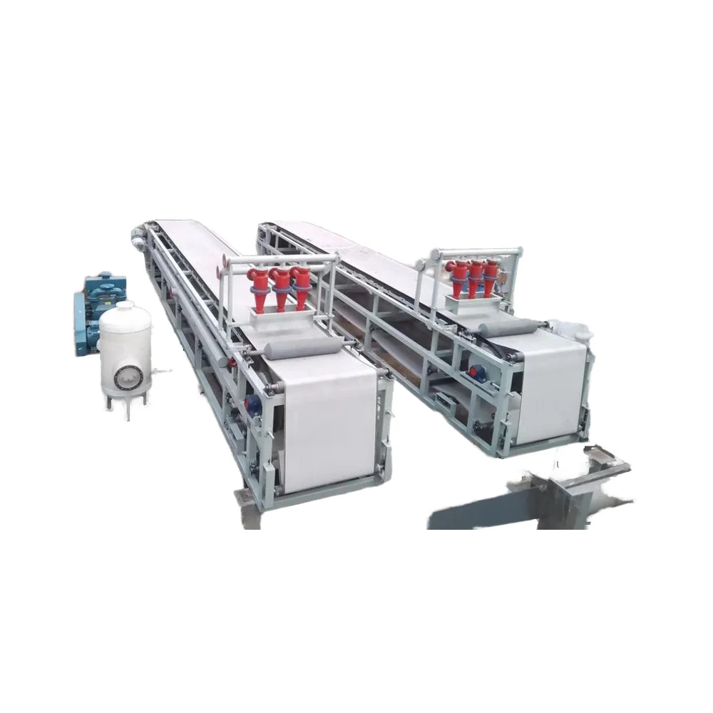 vacuum belt filter for coal washing sludge dewatering process