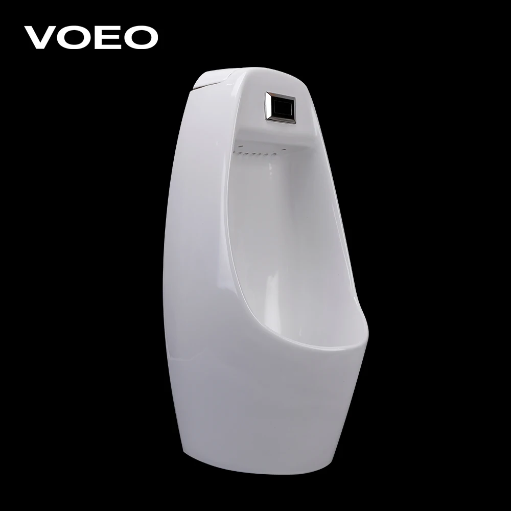 China Factory Ceramic Urinal Hospital Washroom Oval Shape Male Wall Hung Urinal