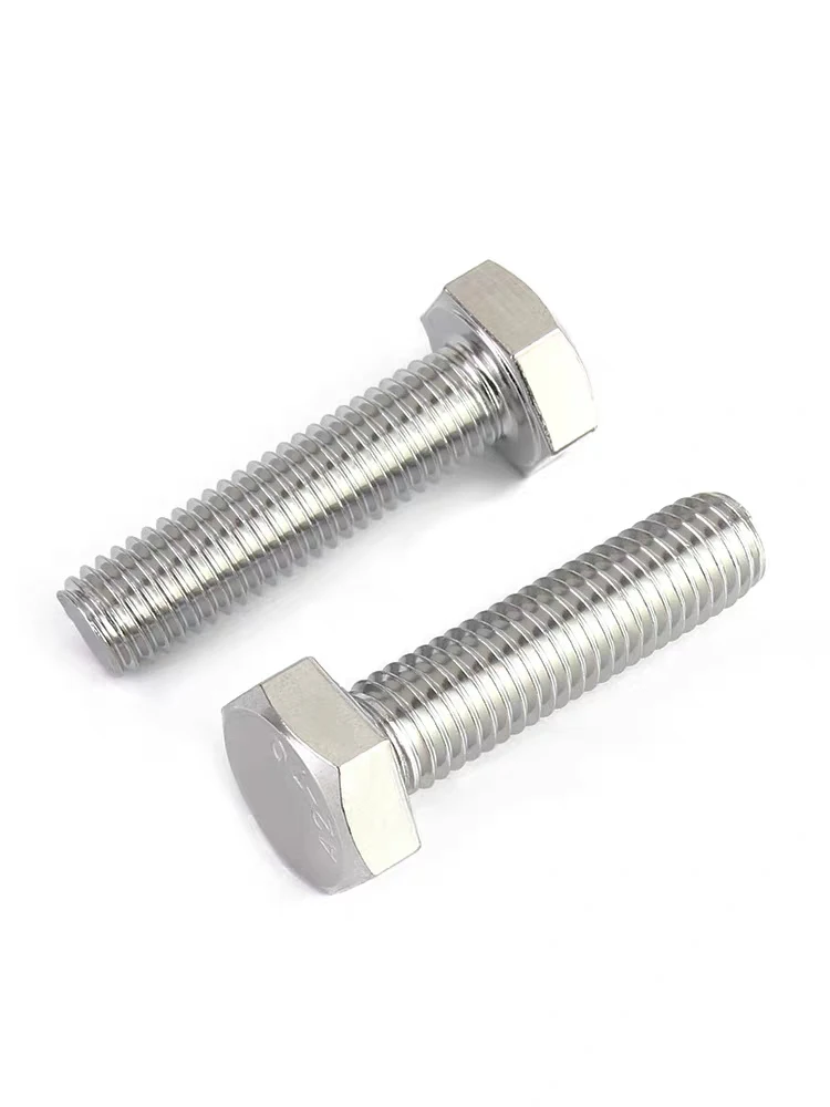 304 ANSI/ASME B18.2.1 Hexagon head bolts 1/4-20*3/8