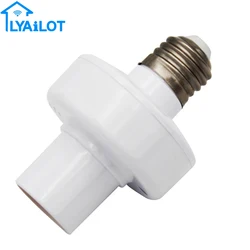Lamp Holder WiFi Wireless Tuya APP Remote Control Light Lamp Bulb Adapter for Home Automation Smart Wifi Lamp Adapter E27