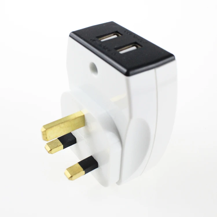 plug UK Portable Home Usb Power Socket Plug Adaptor With Surge Protection usb socket wall