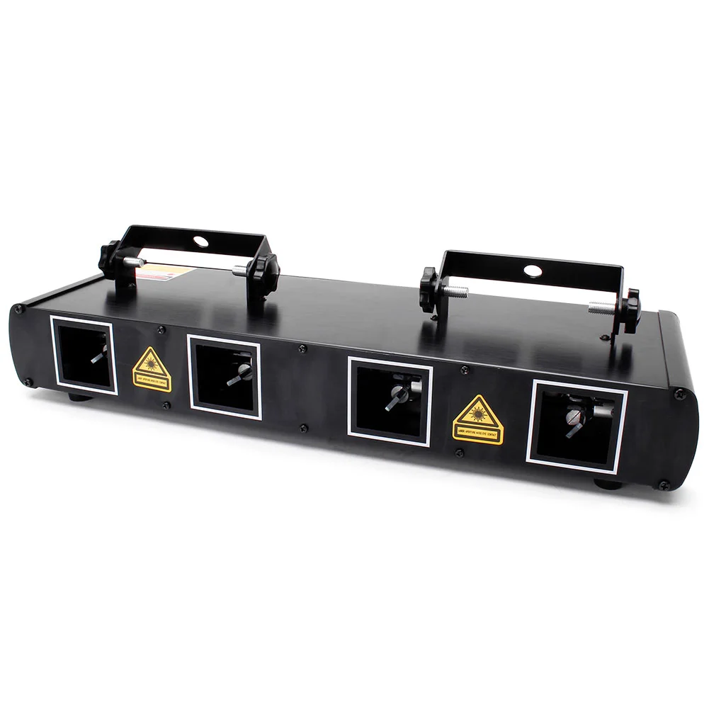 U`King Mini Four Holes Laser Stage Effect Light Disco Dj Stage Light Projector Show for DJ Bar Club Party Show