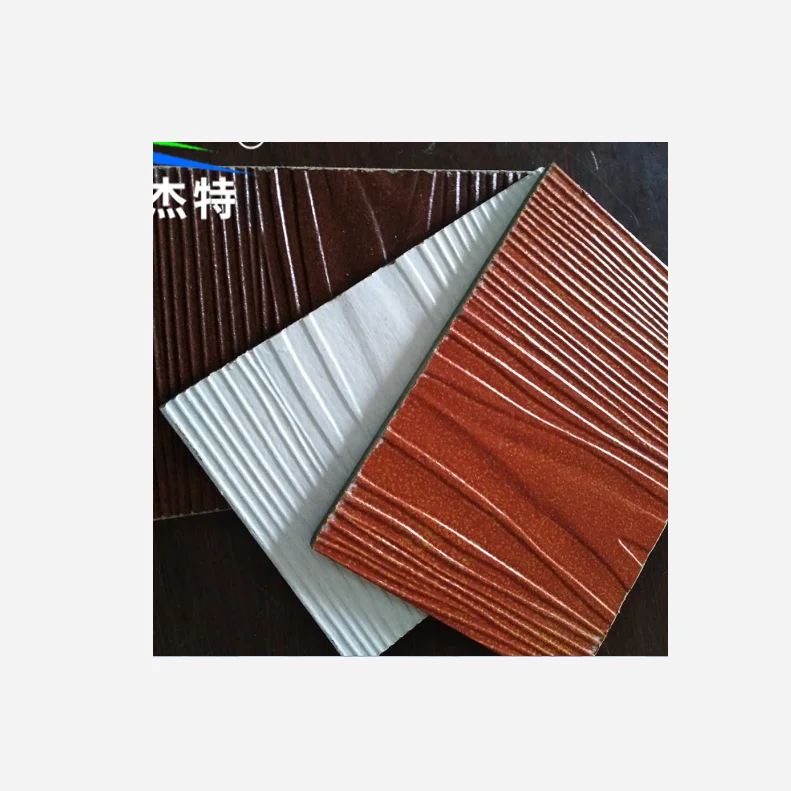 China Factory Low Price high quality waterproof outer wall board wood grain cement board fiber cement wall board