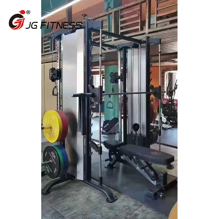 New gym equipment multi functional trainer smith machine training equipment bodybuilding workout equipment sports