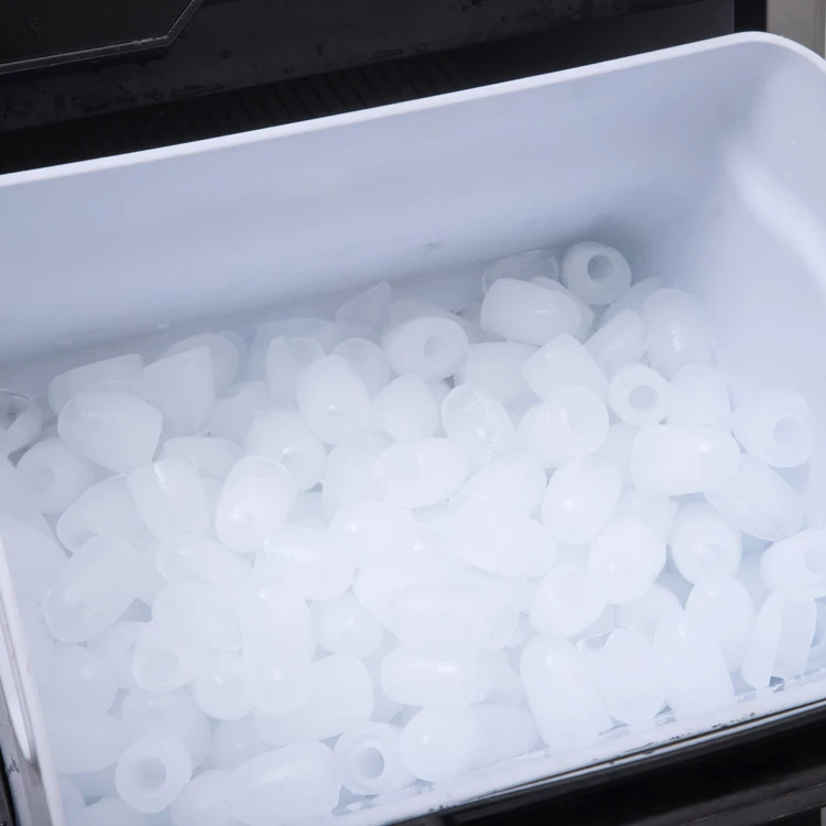 Professional 390w air cooling commercial ice making  clear ice cube machine