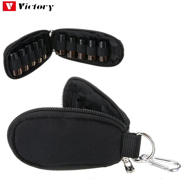 Polyester Material and Bag Essential Oil Key Chain pouch bag cosmetic essential oil keychain carrying