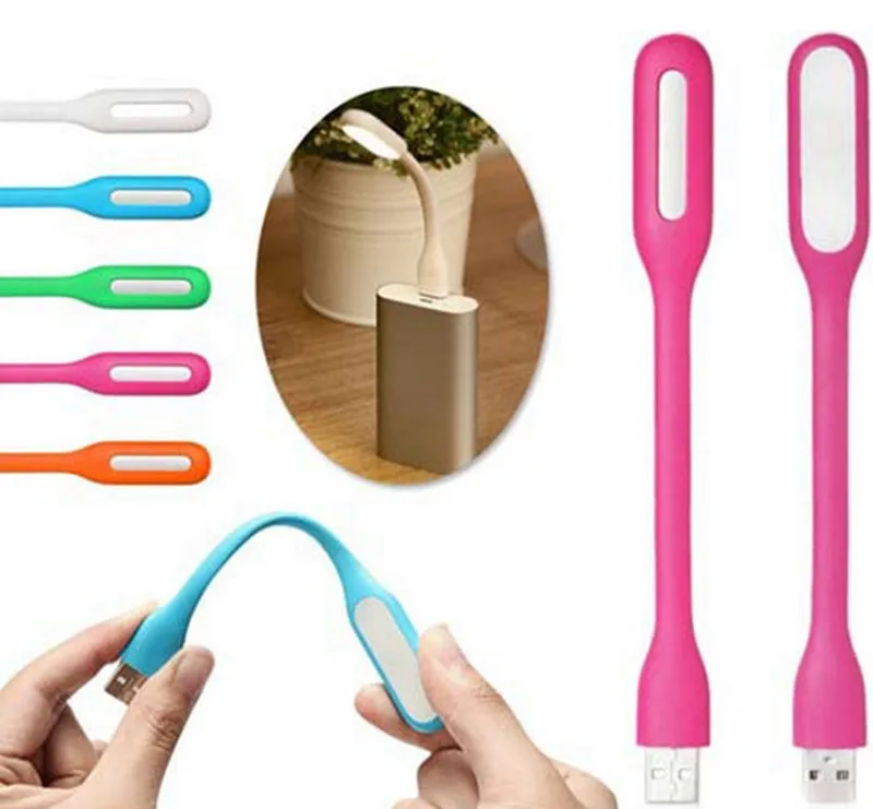 DC5V Mini USB LED Light Lamp Flexible Gooseneck Reading Light Portable USB Laptop Light for Laptop Keyboard Power Bank