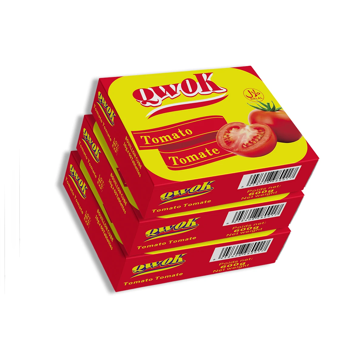 5 г томатного бульонного кубика, приправа, суп, кубик, Халяль, натуральный